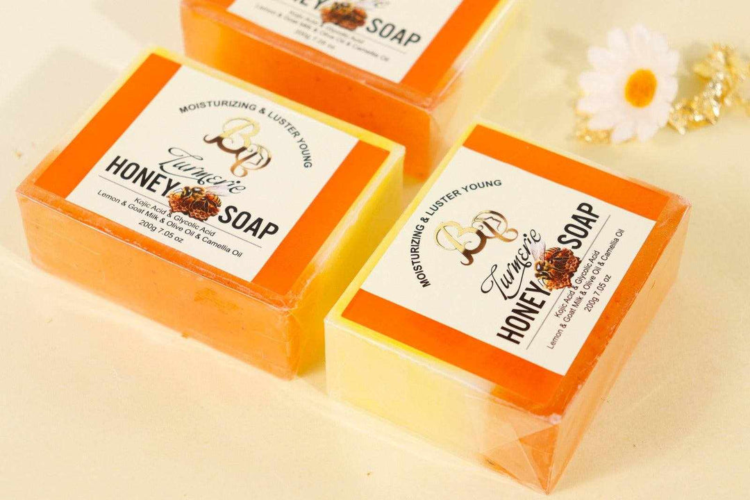 honey turmeric soap