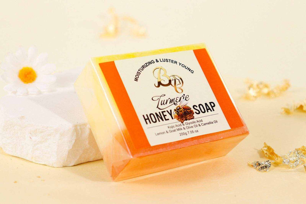 honey turmeric soap