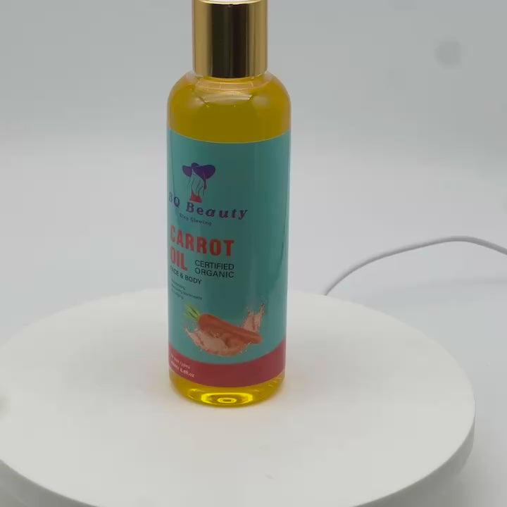 Organic Brightening Carrot Oil