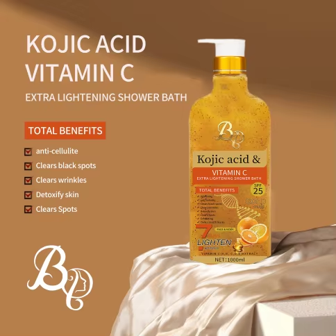 Kojic Acid and Vitamin C Face & Body Wash