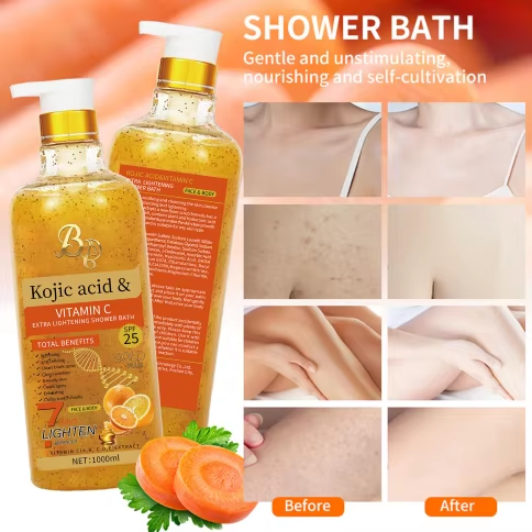 Kojic Acid and Vitamin C Face & Body Wash